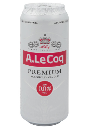 Пиво A Le Cog Premium б/а ж/б 0.5 л