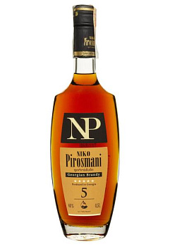 Бренди Niko Pirosmani 5 лет 0.5 л бренди niko pirosmani 5 лет 0.5 л