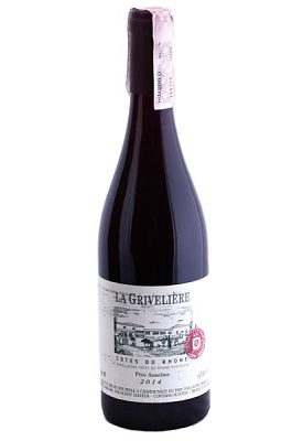 brotte s.a. cotes du rhone la griveliere красное сухое 0.75