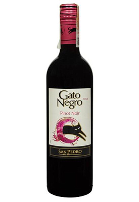 gato negro pinot noir красное сухое 0.75 л