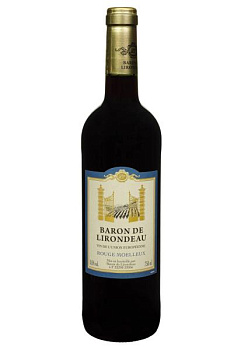 Baron de Lirondeau Красное Полусладкое 0.75 л baron de lirondeau красное полусладкое 0.75 л