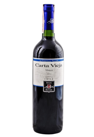 Carta Vieja Merlot Красное Сухое 0.75 л