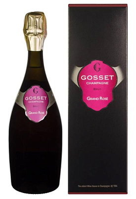 шампанское gosset grand rose брют 0.75 л
