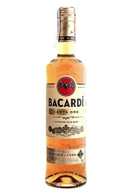 ром bacardi carta oro 0.7 л