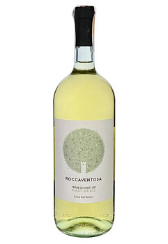 Rocca Ventosa Terre Di Chieti Pinot Grigio DOP Біле Сухе 1.5 л rocca ventosa terre di chieti pinot grigio dop белое сухое 1.5 л