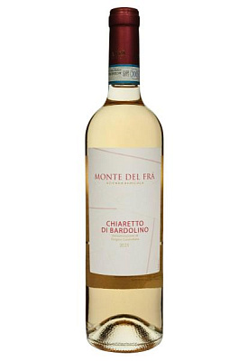 monte del fra bardolino chiaretto 2021 doc розовое сухое 0.75 л