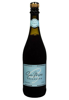 Fragolino San Mare со вкусом клубники Красное Полусладкое  0.75 л fragolino san mare со вкусом клубники красное полусладкое  0.75 л