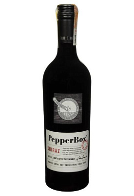pepper box shiraz красное сухое 0.75 л