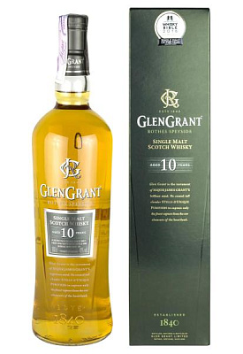виски glen grant 10 лет 1 л