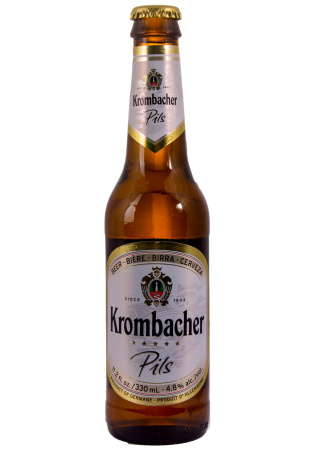 Пиво Krombacher Pils 4,8% светлое 0.33 л
