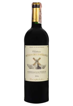 Chateau Moulin De L'Esperance Bordeaux Красное Сухое 0.75 л