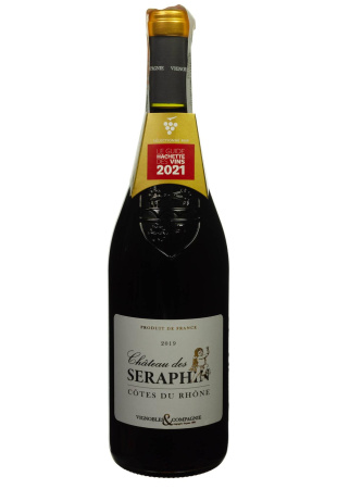 Chetau des Serapin Cotes Du Rhone 2019 Красное Сухое 0.75 л