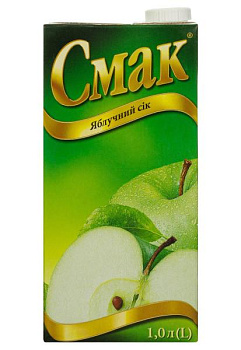 Сік Смак Яблучний рикеп 1 л сок смак яблочный рикеп 1 л