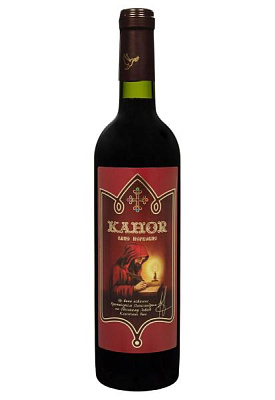 вино kahor церковное красное сладкое 0.75 л