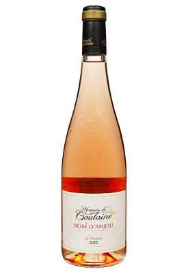 marquis de goulaine rose d'anjou розовое полусухое 0.75 л 