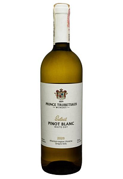 Prince Trubetskoi Pinot Blanc Select Белое Сухое 0.75 л prince trubetskoi pinot blanc select белое сухое 0.75 л