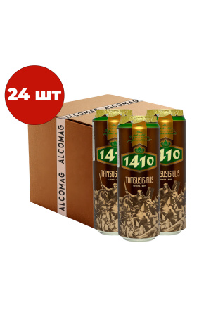 Упаковка Пиво 1410 ( темное ж/б 0.568 л 24 шт)