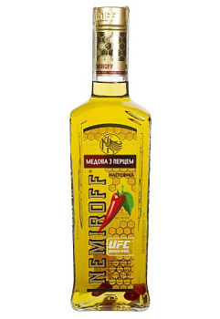 Настойка Nemiroff Украинская медовая с перцем 0.5 л настойка nemiroff украинская медовая с перцем 0.5 л