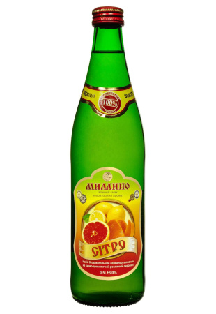 Напиток Милино Ситро б/а стекло 0.5 л