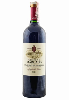 Chateau Marcadis Lalande de Pomerol Червоне Сухе 0.75 л chateau marcadis lalande de pomerol красное сухое 0.75 л