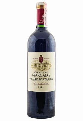 chateau marcadis lalande de pomerol красное сухое 0.75 л