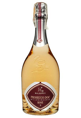 le manzane balbinot prosecco rose brut розовое брют 0.75 л