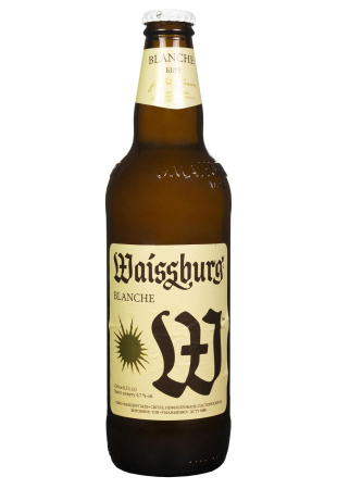 Пиво Waissburg Blanche 4,7% светлое н/ф 0.5 л  
