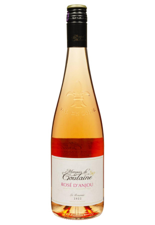 Marquis de Goulaine Rose D'Anjou Loire Розовое Полусухое 0.75 л 