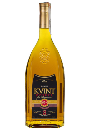 Бренди Kvint Kosher 3 года 0.75 л фото Бренди Kvint Kosher 3 года 0.75 л