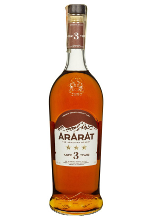 Бренди АрАрАт 3 года 0.7 л