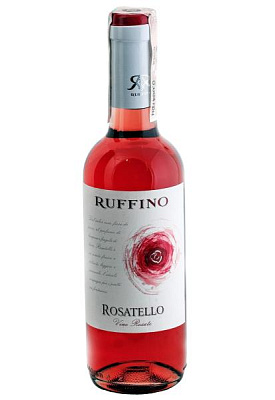 ruffino rosatello розовое сухое 0.375 л