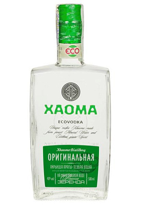 водка xaoma оригинальная на мин.воде региона зеренда 0.5 л