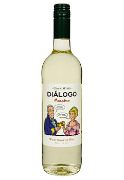 Dialogo Macabeo Біле Напівсолодке 0.75 л dialogo macabeo белое полусладкое 0.75 л