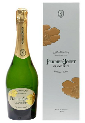 шампанское perrier jouet grand brut белое 0.75 л