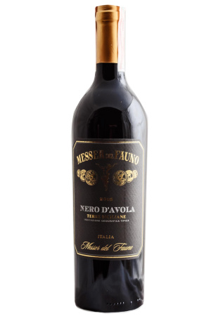 Messer del Fauno Nero d'Avola Terre Siciliane IGT 0.75 л  фото Messer del Fauno Nero d'Avola Terre Siciliane IGT 0.75 л