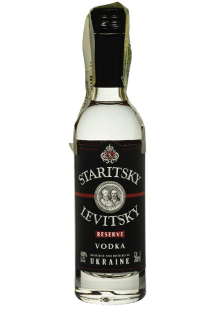 Водка Staritsky & Levitsky 0.05 л фото Водка Staritsky & Levitsky 0.05 л