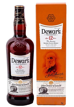 Віскі Dewar's 12 y.o. Special Reserve в коробці 1 л виски dewar's 12 y.o. special reserve в коробке 1 л
