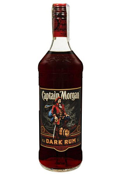 Ром Captain Morgan Dark 1 л  ром captain morgan dark 1 л