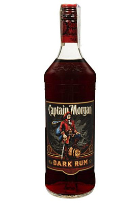 ром captain morgan dark 1 л 