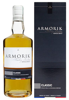 виски armorik classic single malt в коробке 0.7 л
