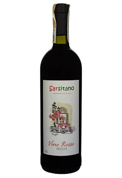 Sarsitano Vino Rosso Secco Червоне Сухе NEW 0.75 л sarsitano vino rosso secco красное сухое new 0.75 л
