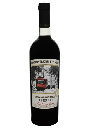 Вино Французский бульвар Каберне Select Красное Сухое 0.75 л 