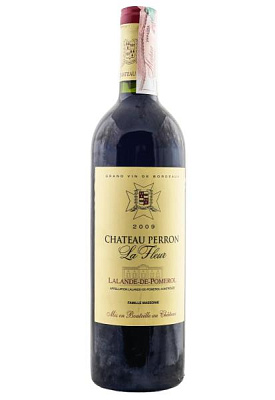 chateau perron la fleur lalande de pomerol красное 0.75 л