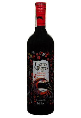gato negro cabernet sauvignon красное сухое 0.75 л
