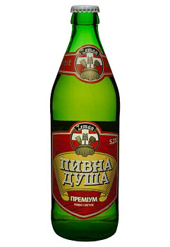 Пиво Пивная душа Светлое 4,2% 0.5 л пиво пивная душа светлое 4,2% 0.5 л