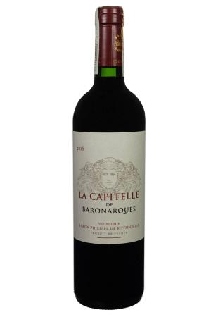 La Capitelle de Baronarques Limoux 2016 Красное Сухое 0.75 л
