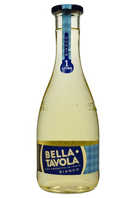 bella tavola bianco белое полусухое 1 л 