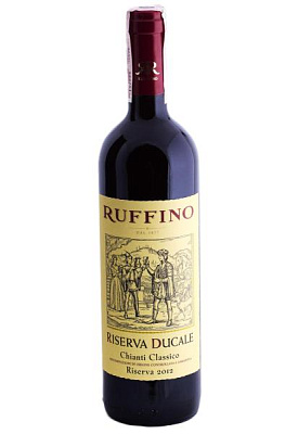 ruffino ducale chianti classico riserva красное сухое 0.75 л