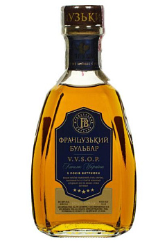 Коньяк Французький бульвар VVSOP 5 років 0.25 л коньяк французский бульвар vvsop 5 лет 0.25 л