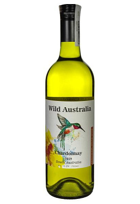 wild australia chardonnay белое полусладкое 0.75 л